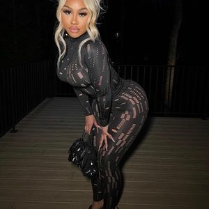 Black Ripped Set